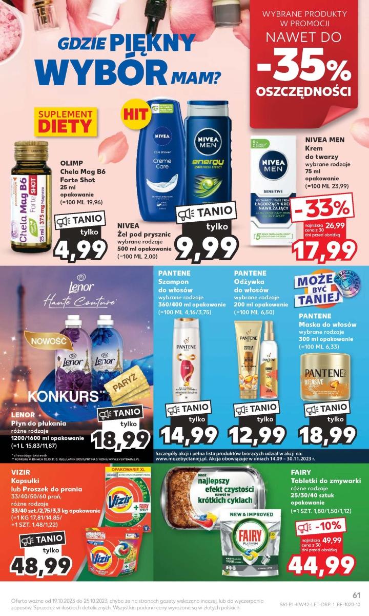 Gazetka promocyjna Kaufland str. 61