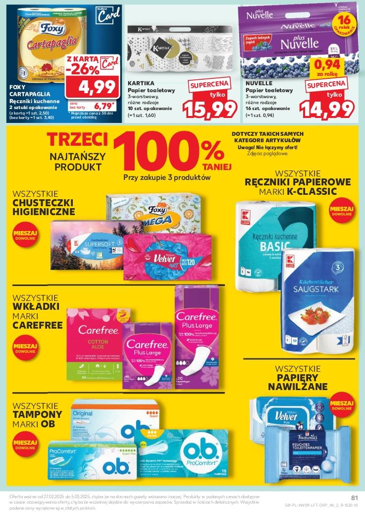 Gazetka promocyjna Kaufland str. 81