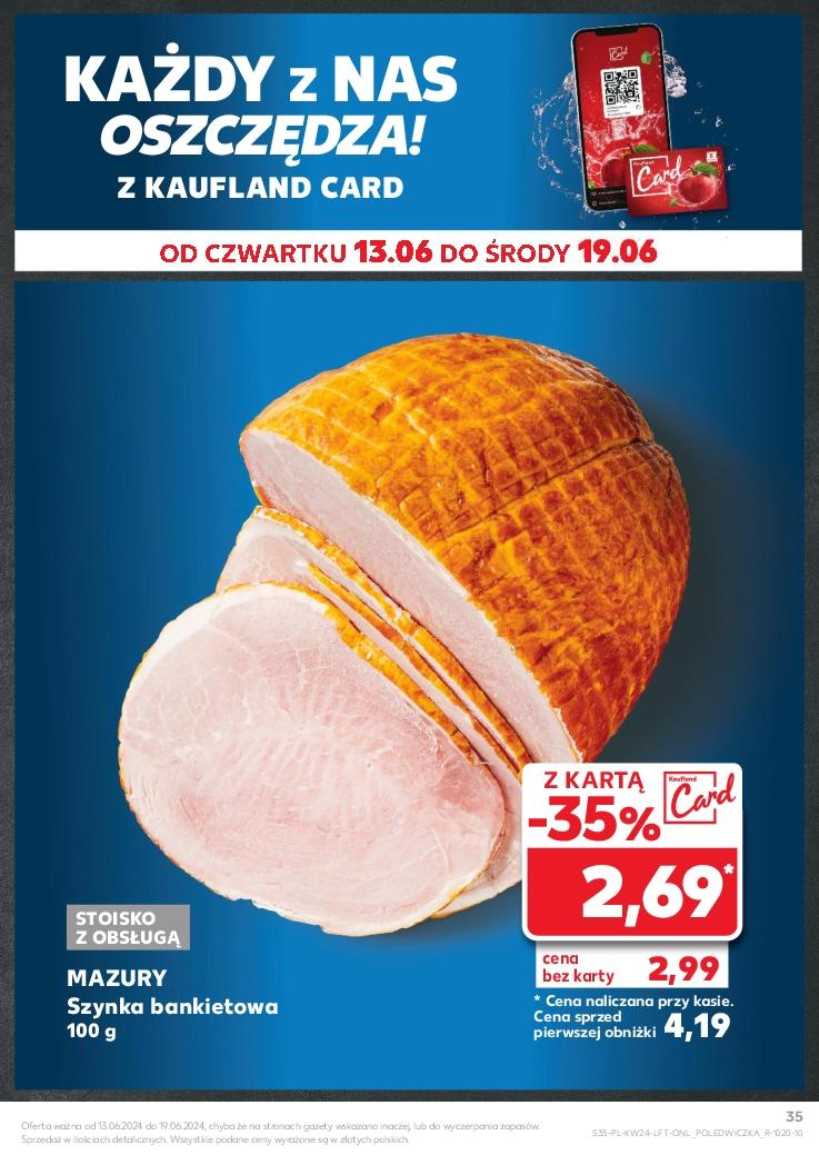 Gazetka promocyjna Kaufland str. 35