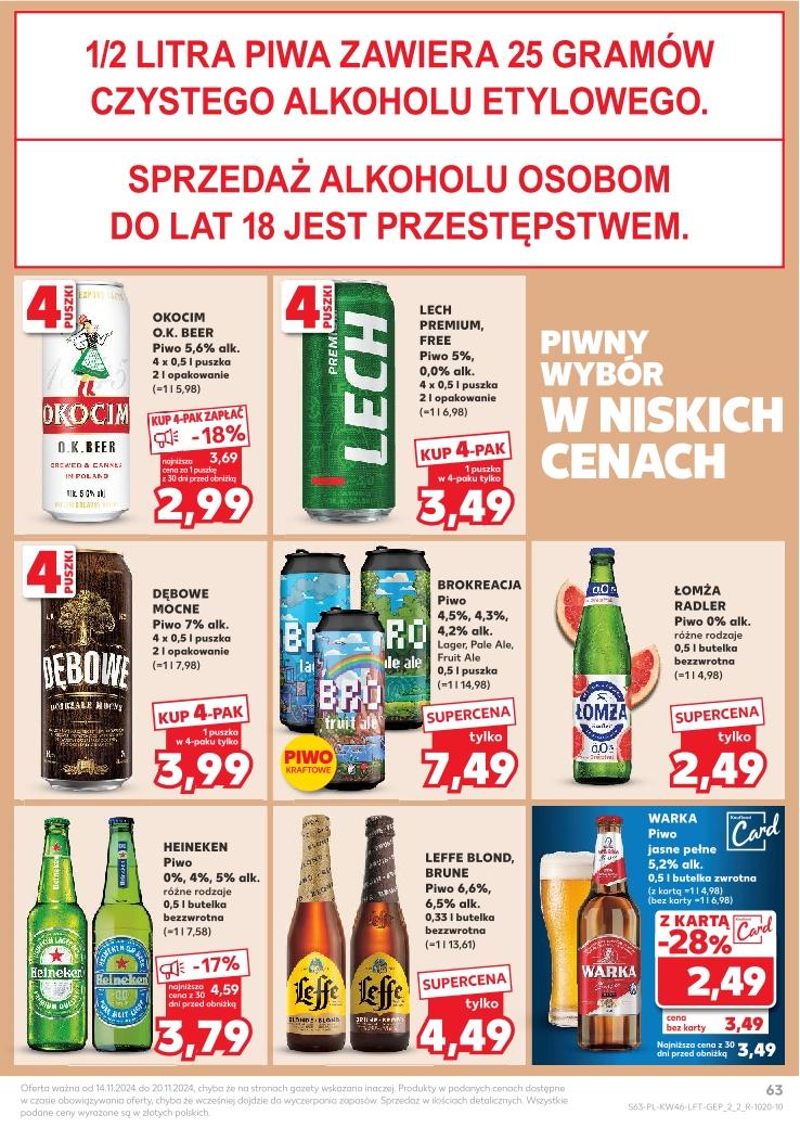 Gazetka promocyjna Kaufland str. 63