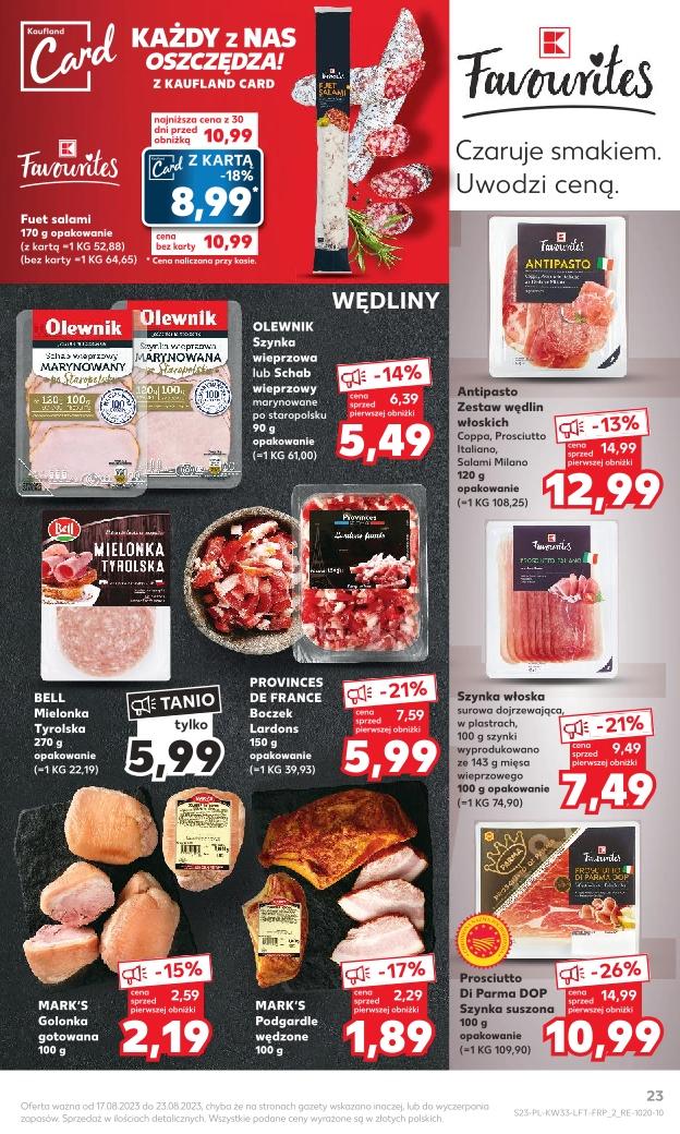 Gazetka promocyjna Kaufland str. 23