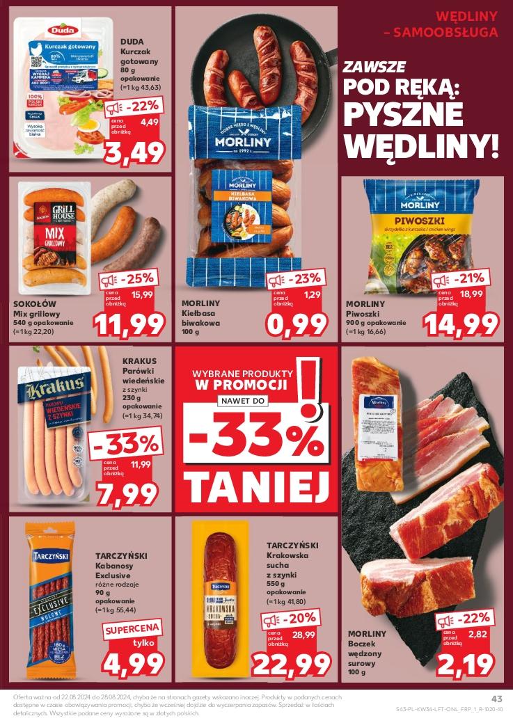 Gazetka promocyjna Kaufland str. 43
