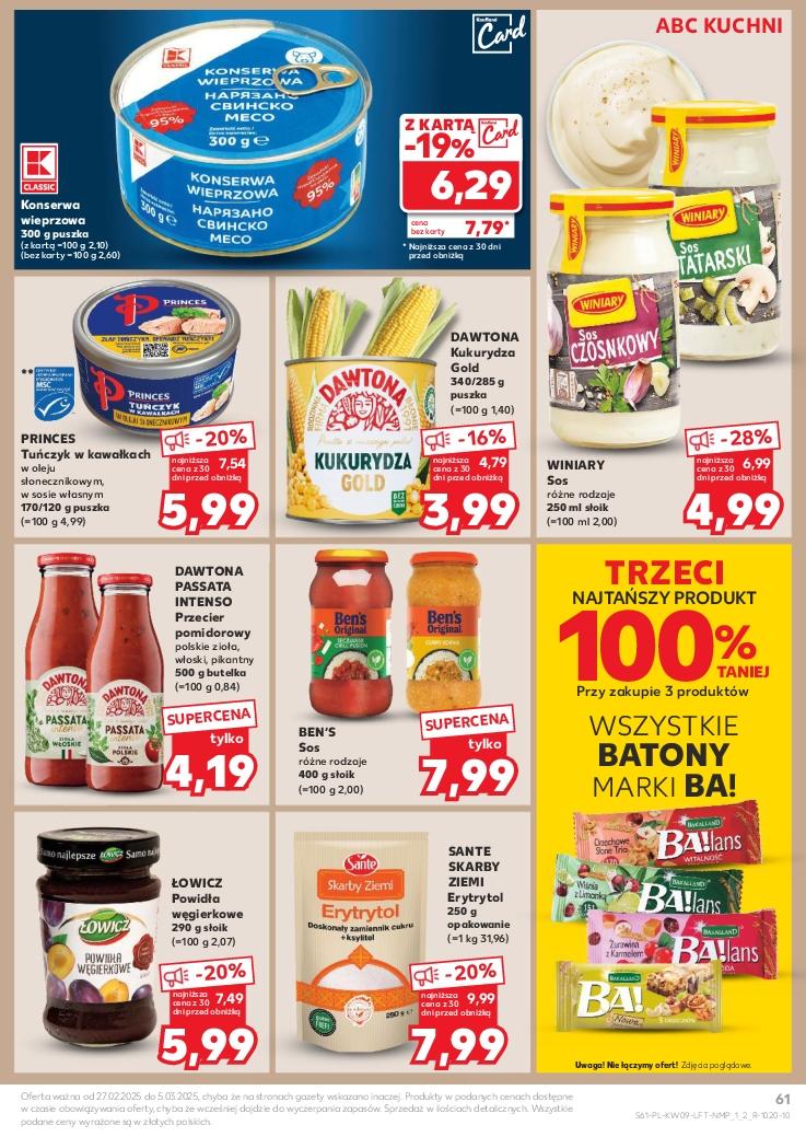Gazetka promocyjna Kaufland str. 61