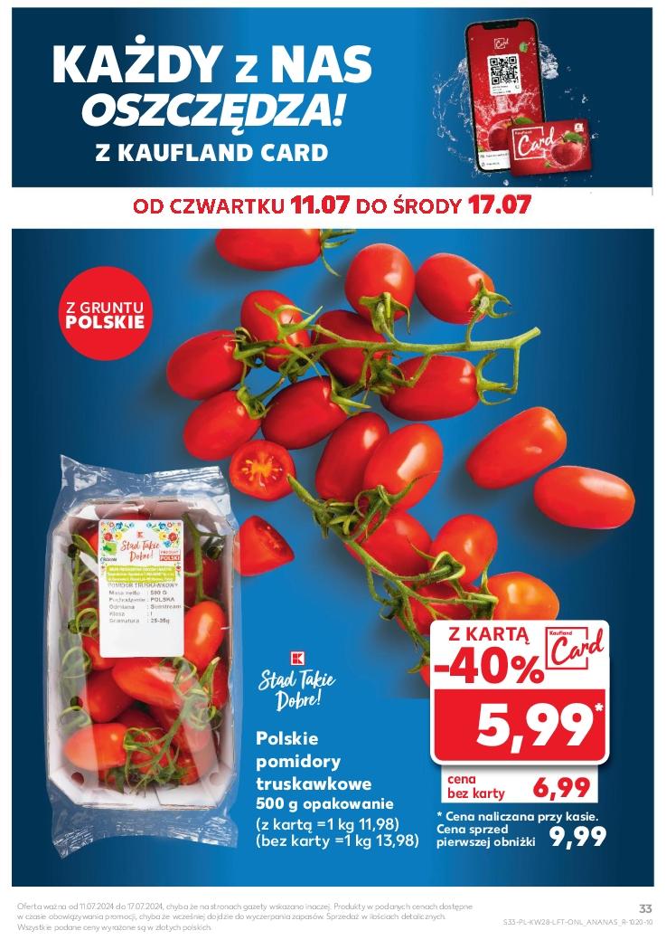 Gazetka promocyjna Kaufland str. 33