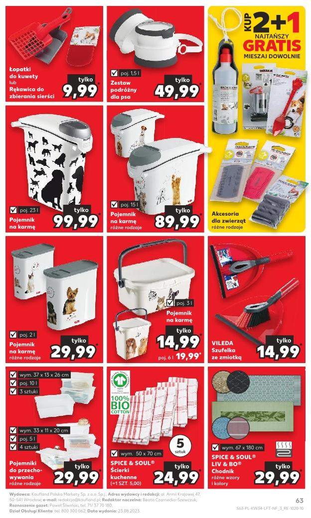 Gazetka promocyjna Kaufland str. 63