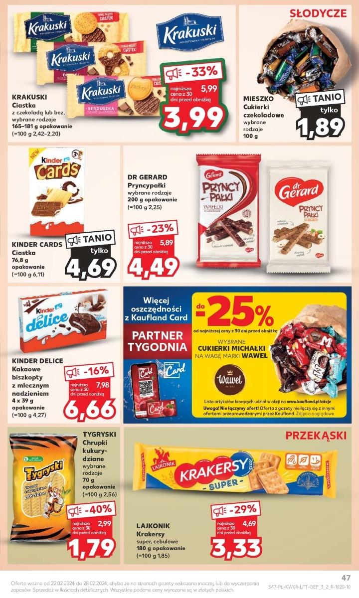 Gazetka promocyjna Kaufland str. 47
