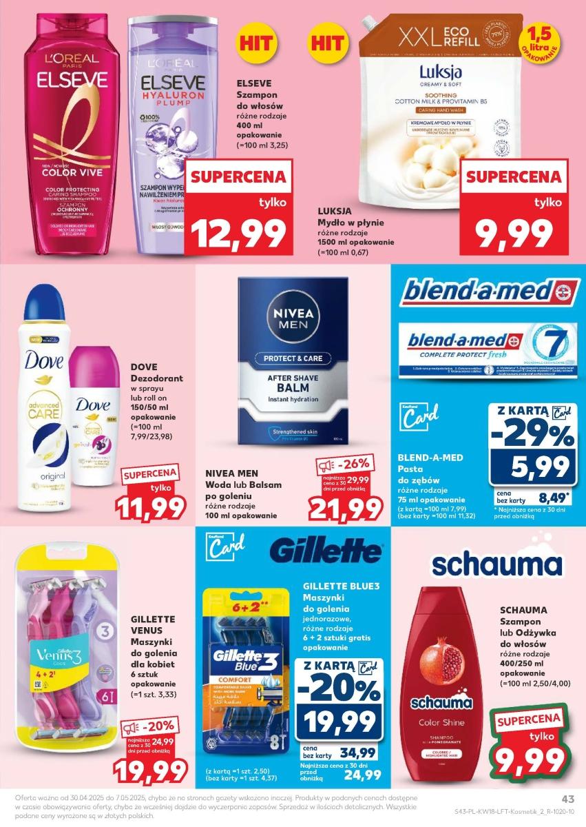 Gazetka promocyjna Kaufland str. 43