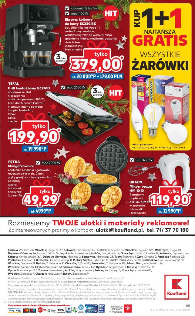 Gazetka promocyjna Kaufland str. 65