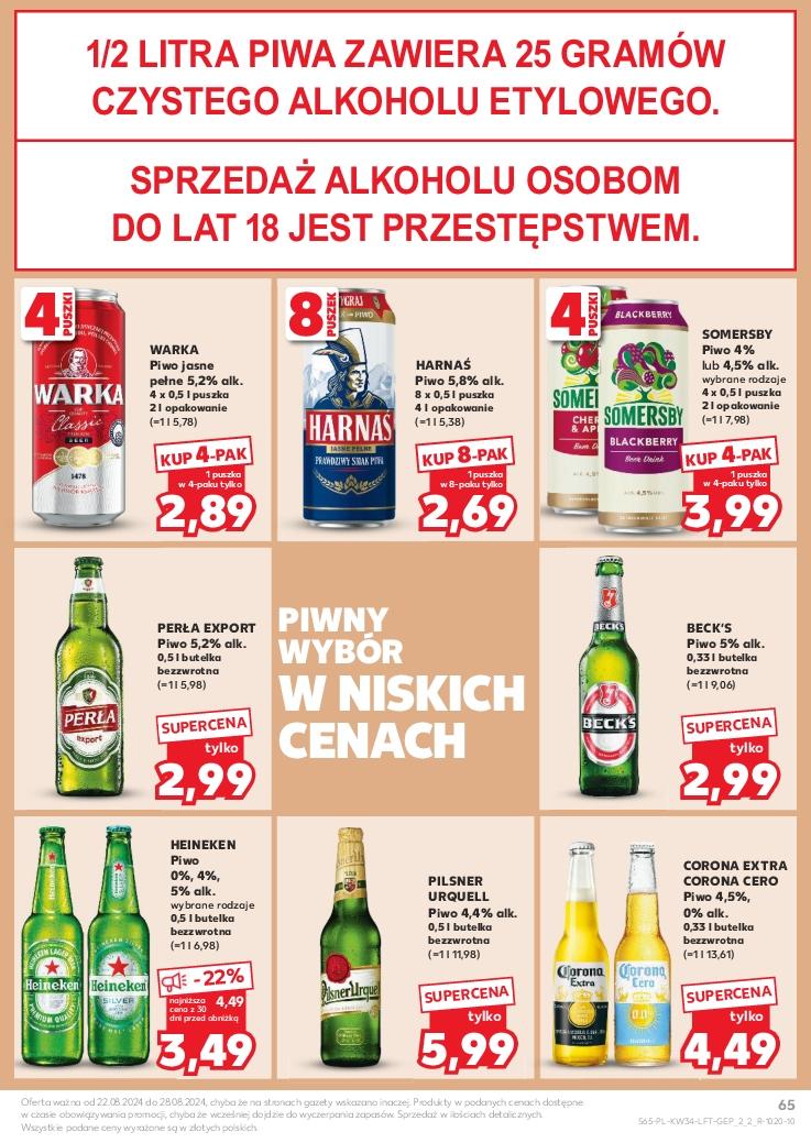 Gazetka promocyjna Kaufland str. 65