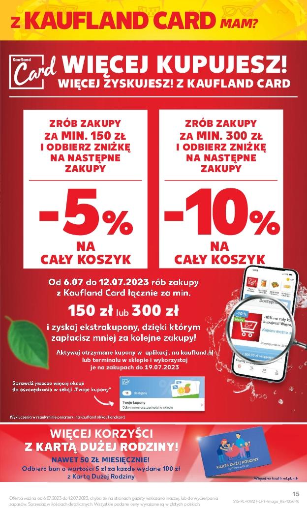Gazetka promocyjna Kaufland str. 15