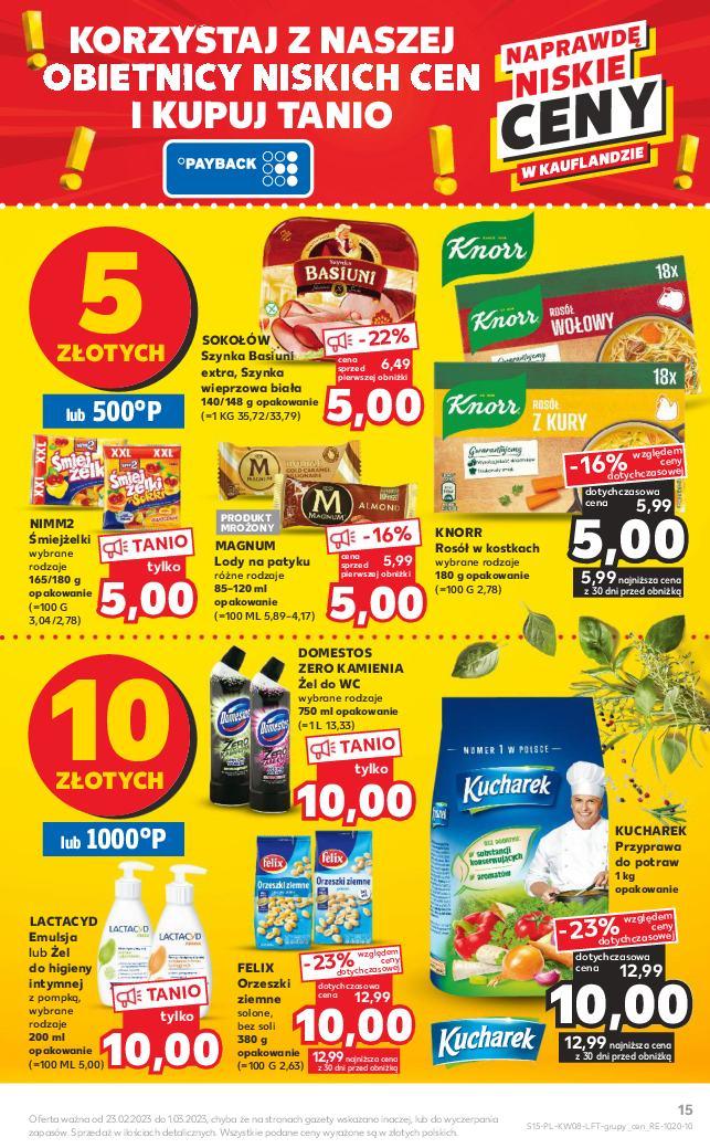 Gazetka promocyjna Kaufland str. 15