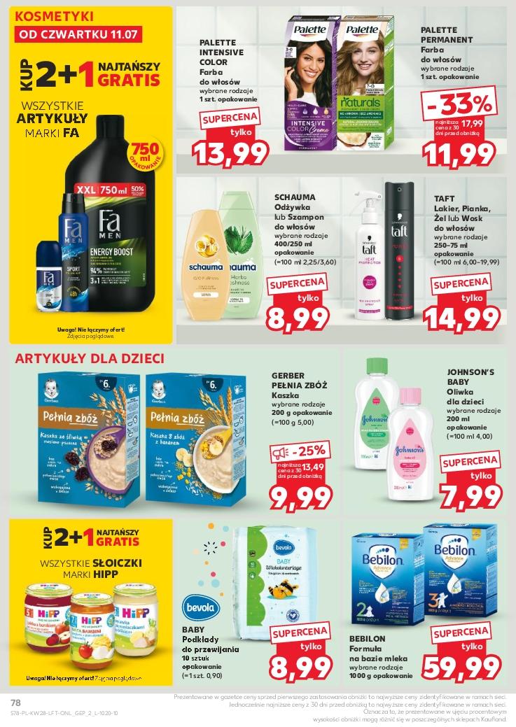 Gazetka promocyjna Kaufland str. 78