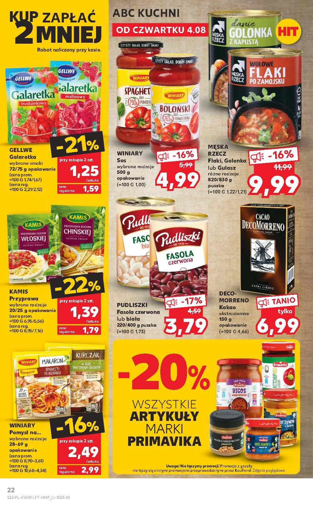 Gazetka promocyjna Kaufland str. 22