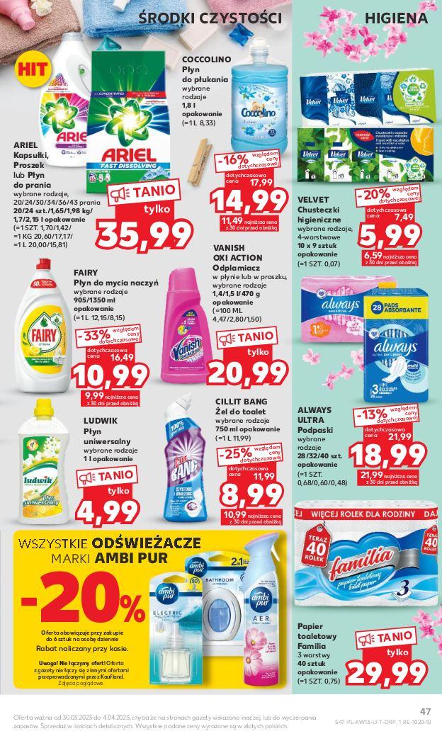 Gazetka promocyjna Kaufland str. 47