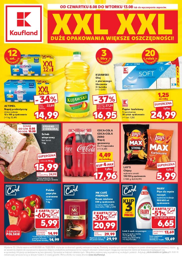 Gazetka promocyjna Kaufland str. 1