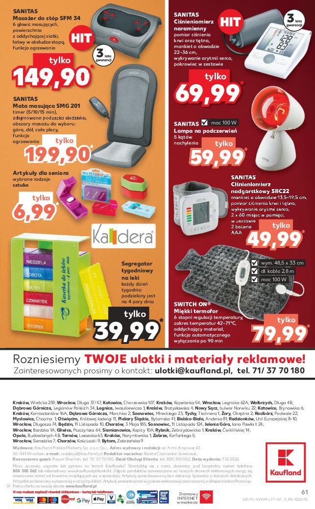 Gazetka promocyjna Kaufland str. 61