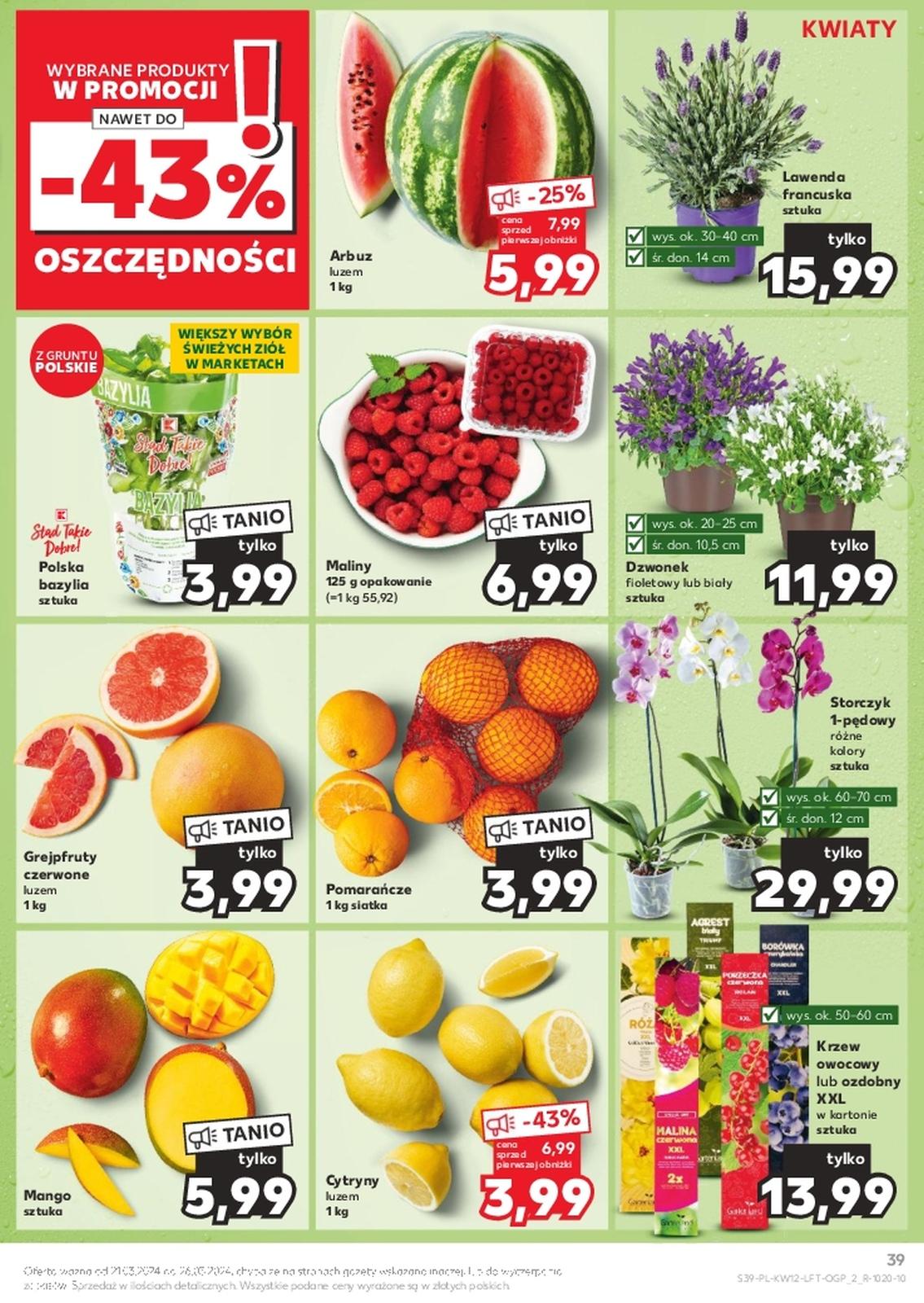 Gazetka promocyjna Kaufland str. 39