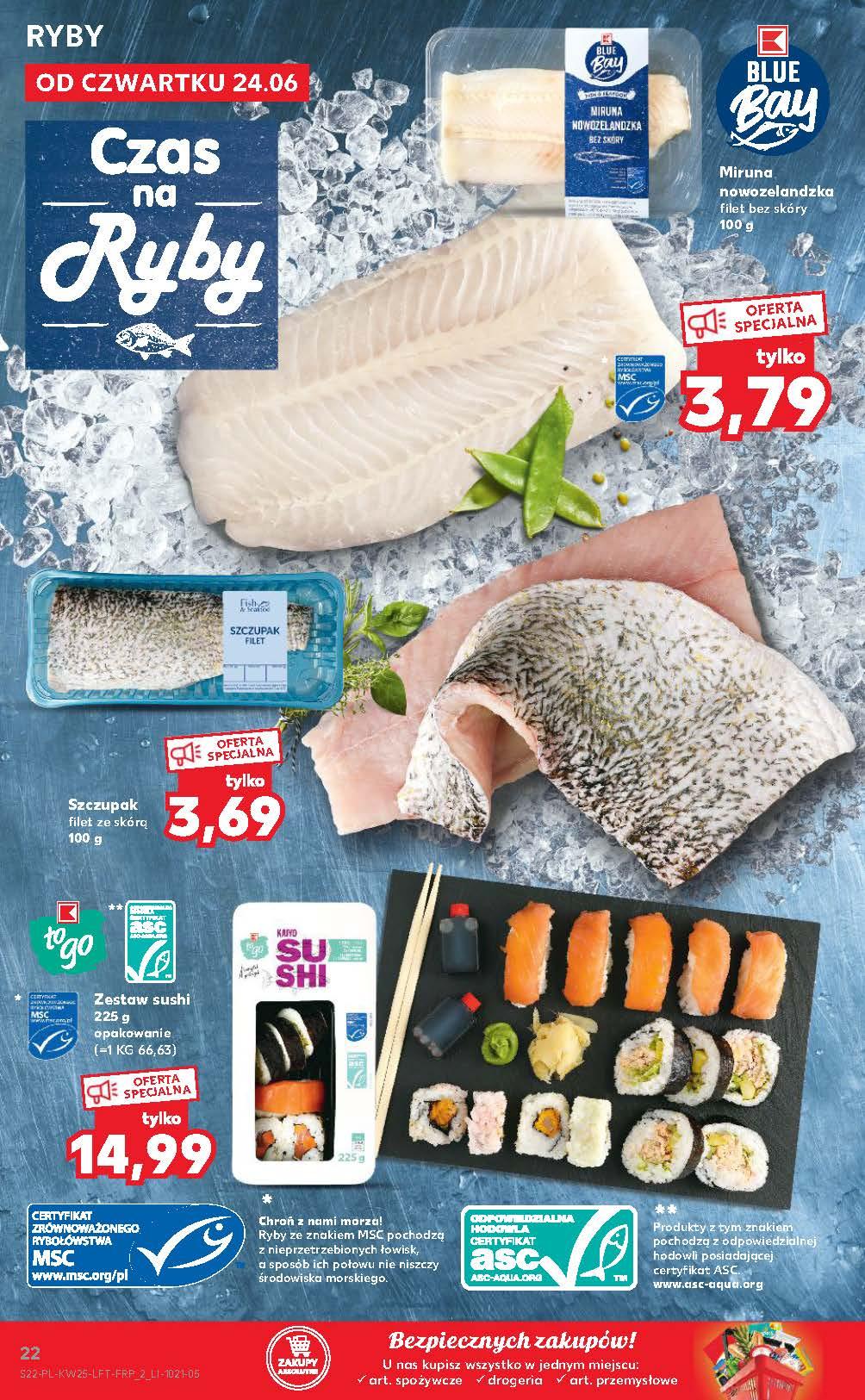 Gazetka promocyjna Kaufland str. 22