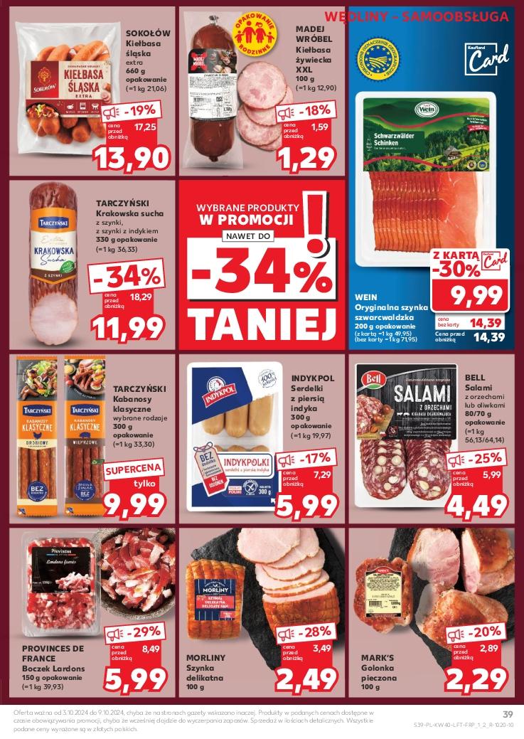Gazetka promocyjna Kaufland str. 39