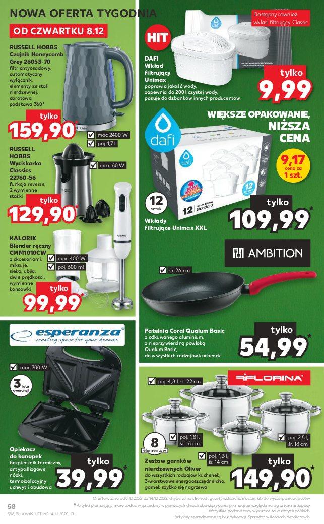 Gazetka promocyjna Kaufland str. 58