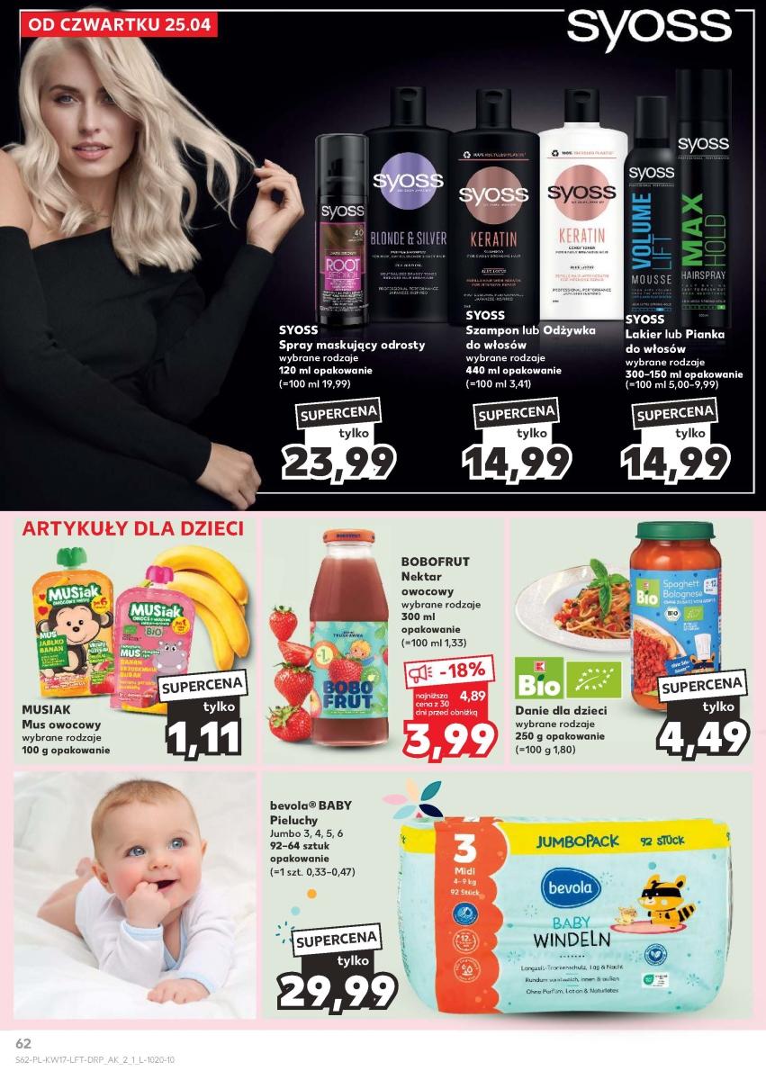 Gazetka promocyjna Kaufland str. 62