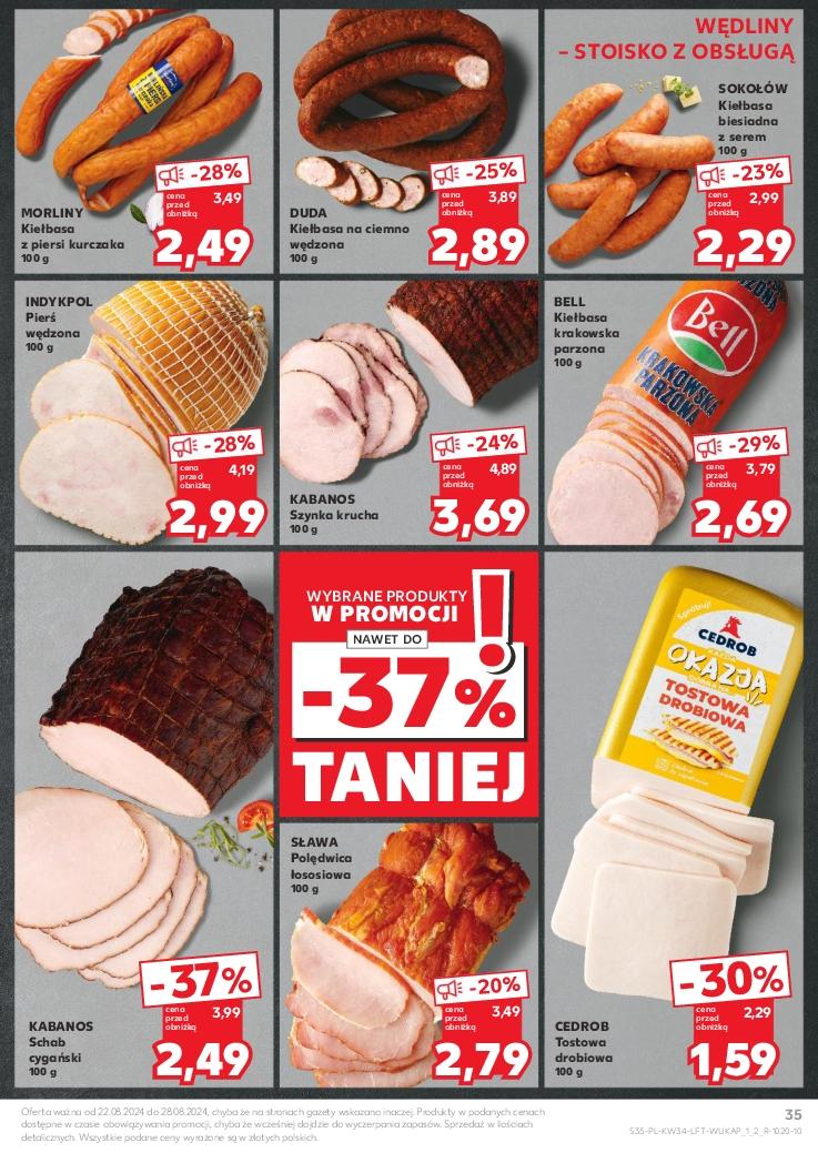 Gazetka promocyjna Kaufland str. 35