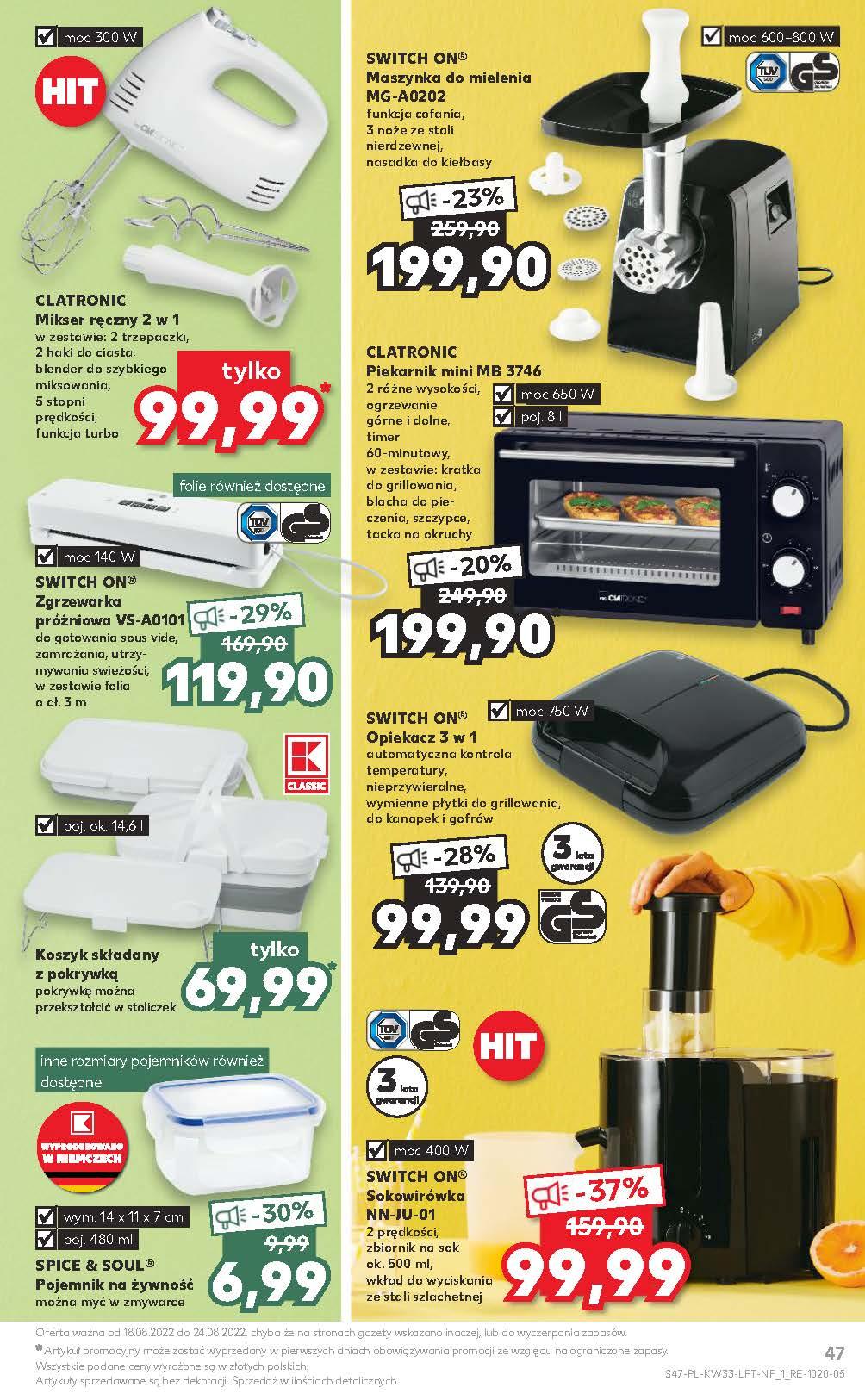 Gazetka promocyjna Kaufland str. 47