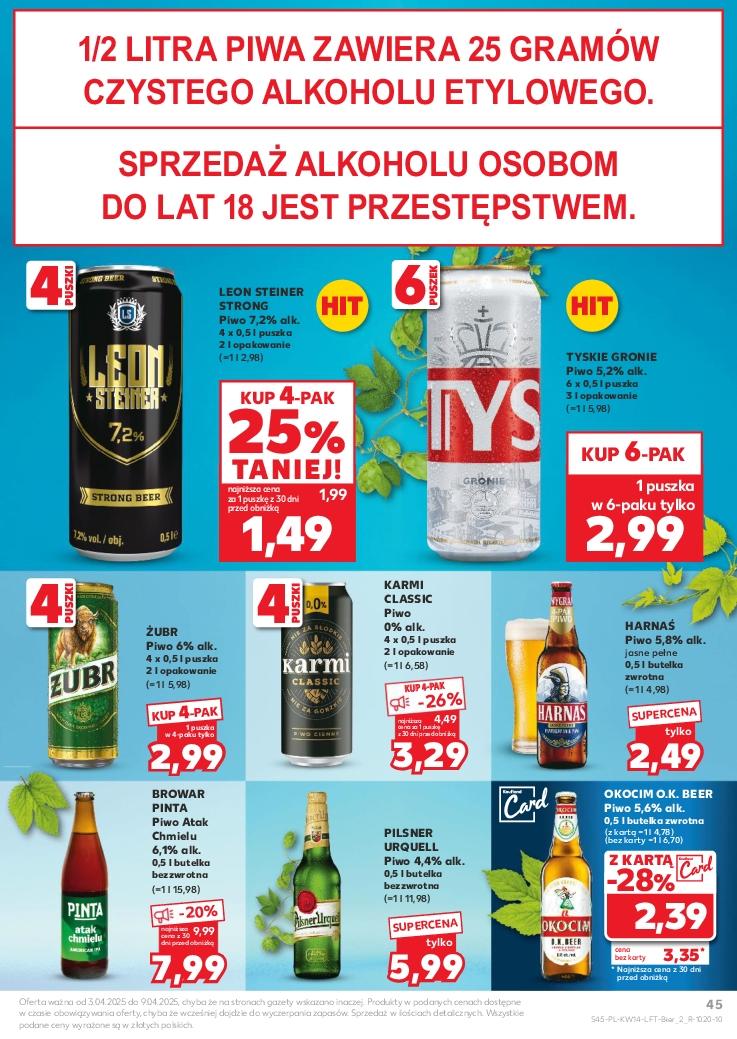 Gazetka promocyjna Kaufland str. 45