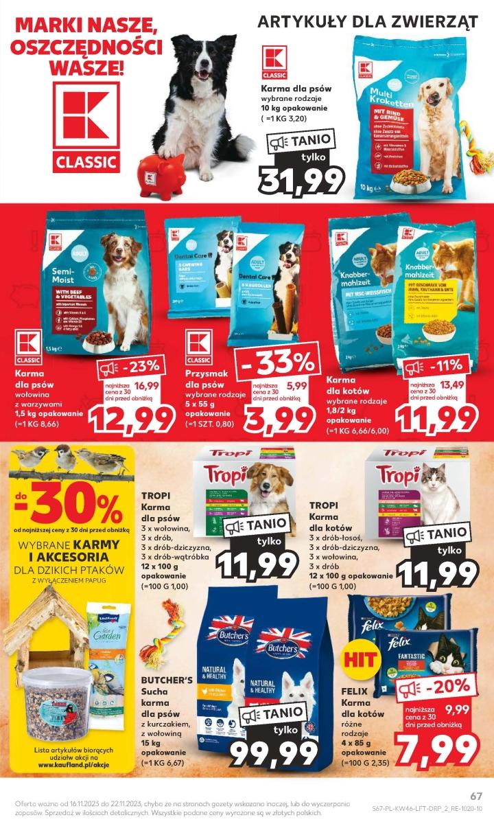 Gazetka promocyjna Kaufland str. 67