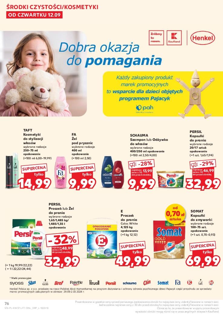 Gazetka promocyjna Kaufland str. 76
