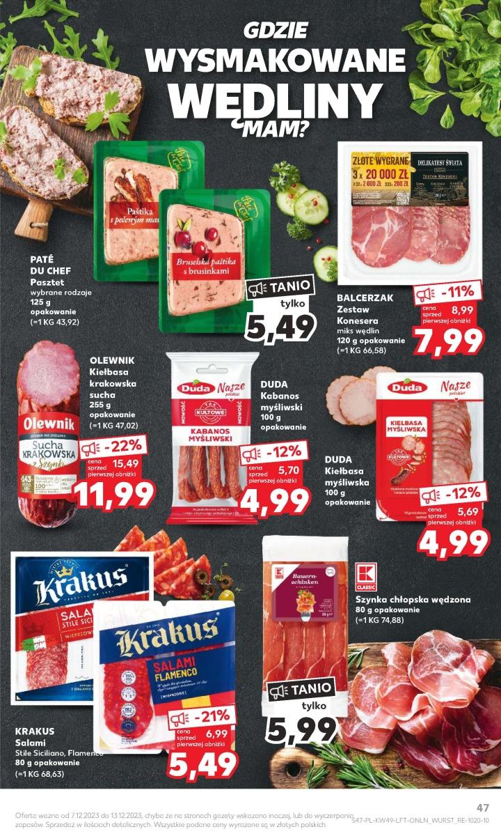 Gazetka promocyjna Kaufland str. 47