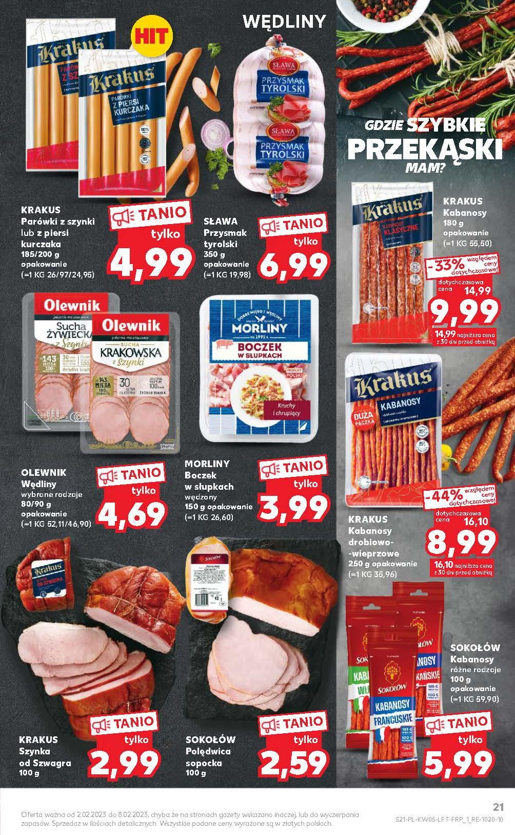 Gazetka promocyjna Kaufland str. 21