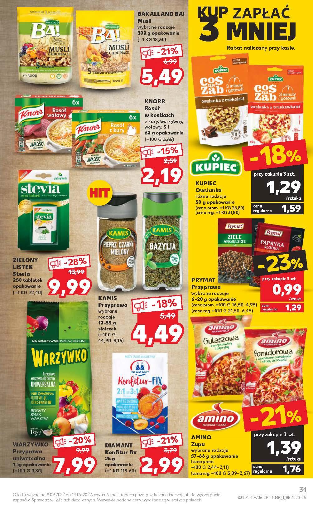 Gazetka promocyjna Kaufland str. 31