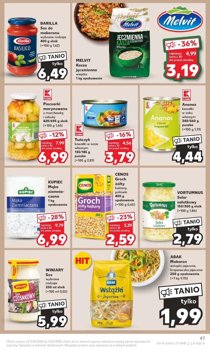 Gazetka promocyjna Kaufland str. 47