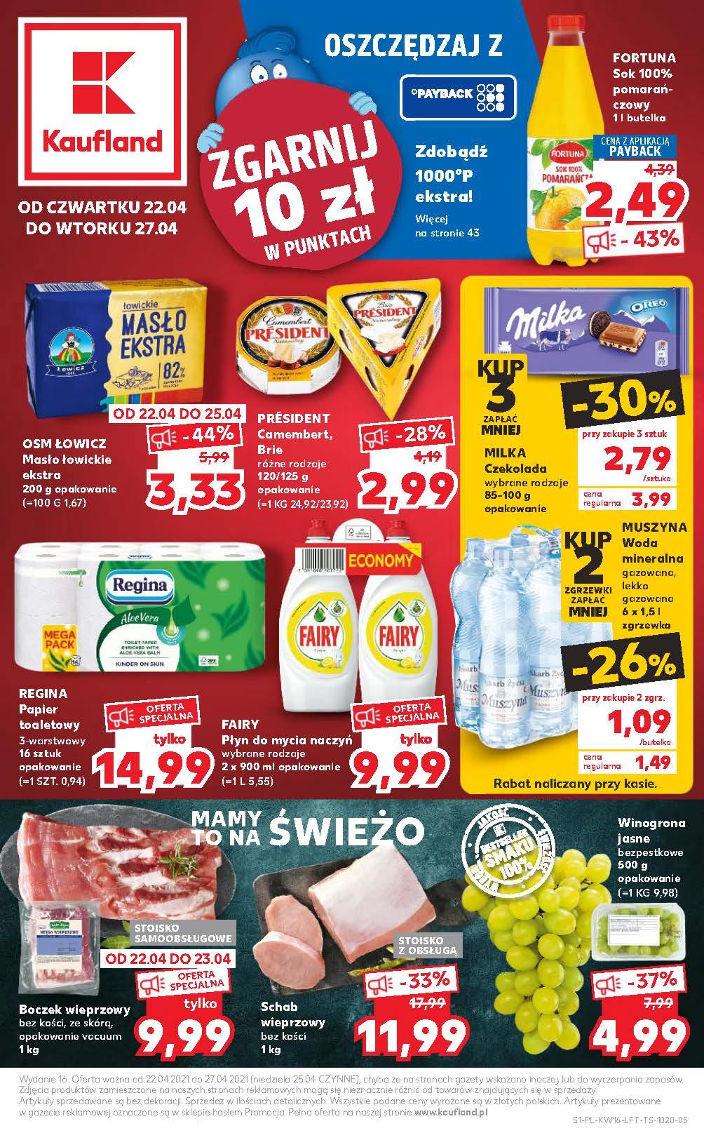 Gazetka promocyjna Kaufland str. 1