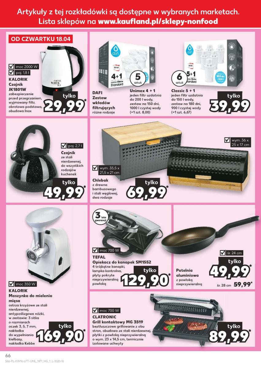 Gazetka promocyjna Kaufland str. 66