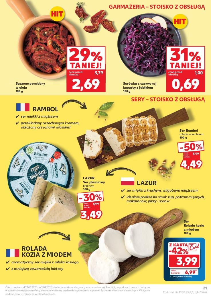 Gazetka promocyjna Kaufland str. 21