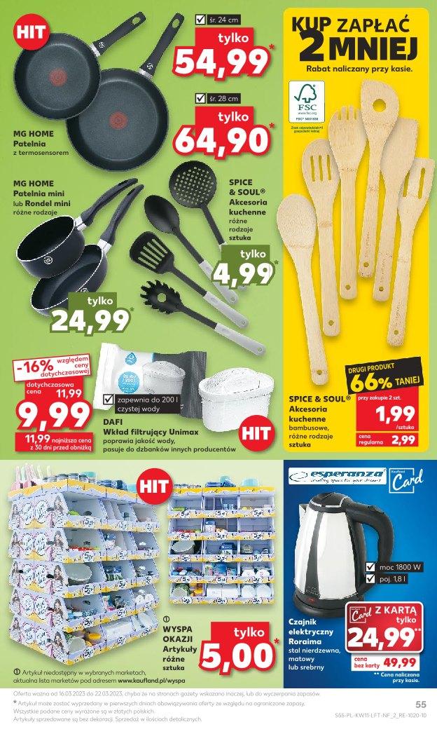 Gazetka promocyjna Kaufland str. 55