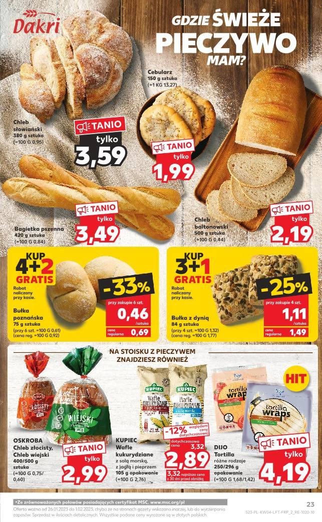 Gazetka promocyjna Kaufland str. 23