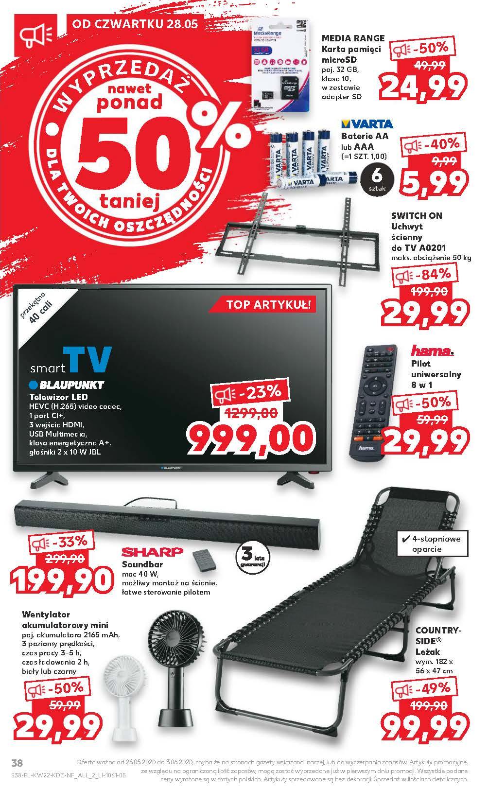 Gazetka promocyjna Kaufland str. 38