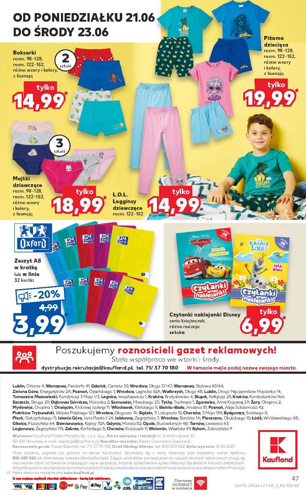Gazetka promocyjna Kaufland str. 47