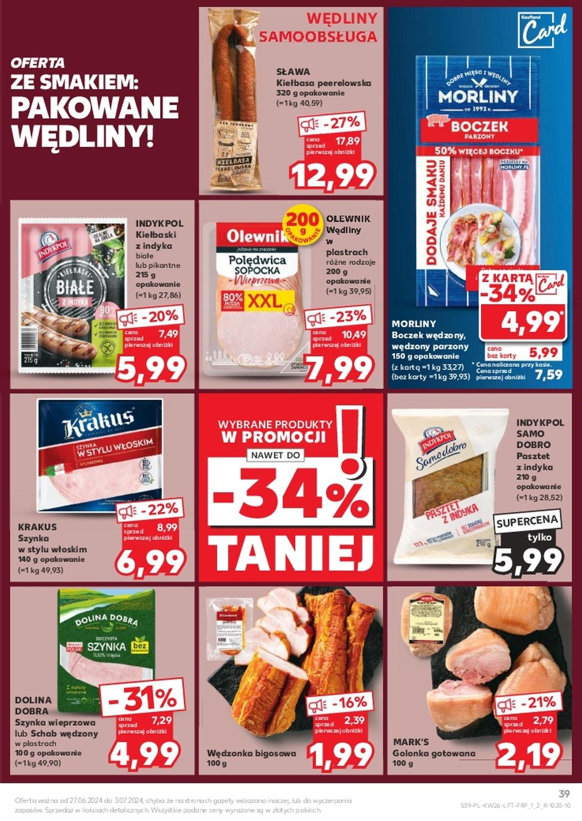 Gazetka promocyjna Kaufland str. 39
