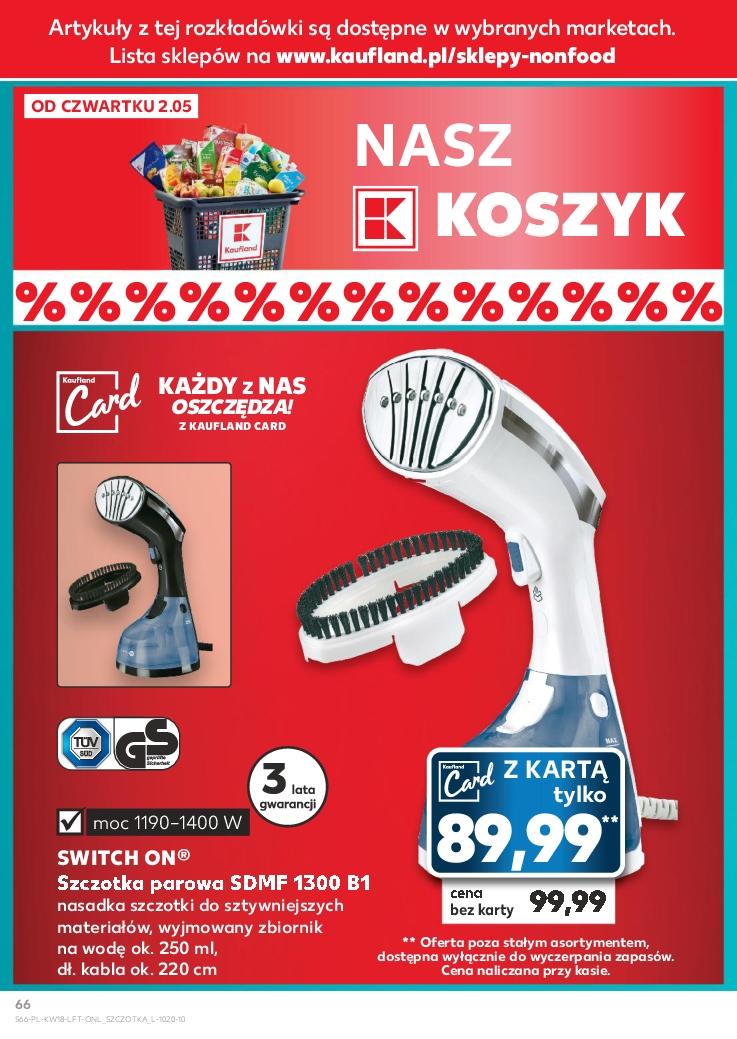 Gazetka promocyjna Kaufland str. 66