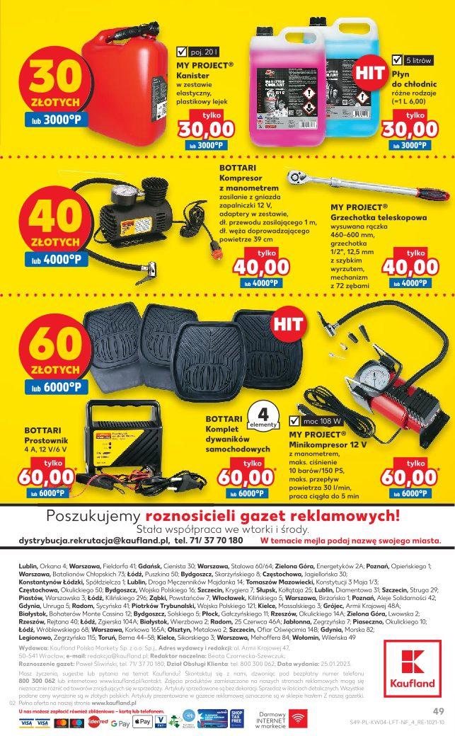 Gazetka promocyjna Kaufland str. 49