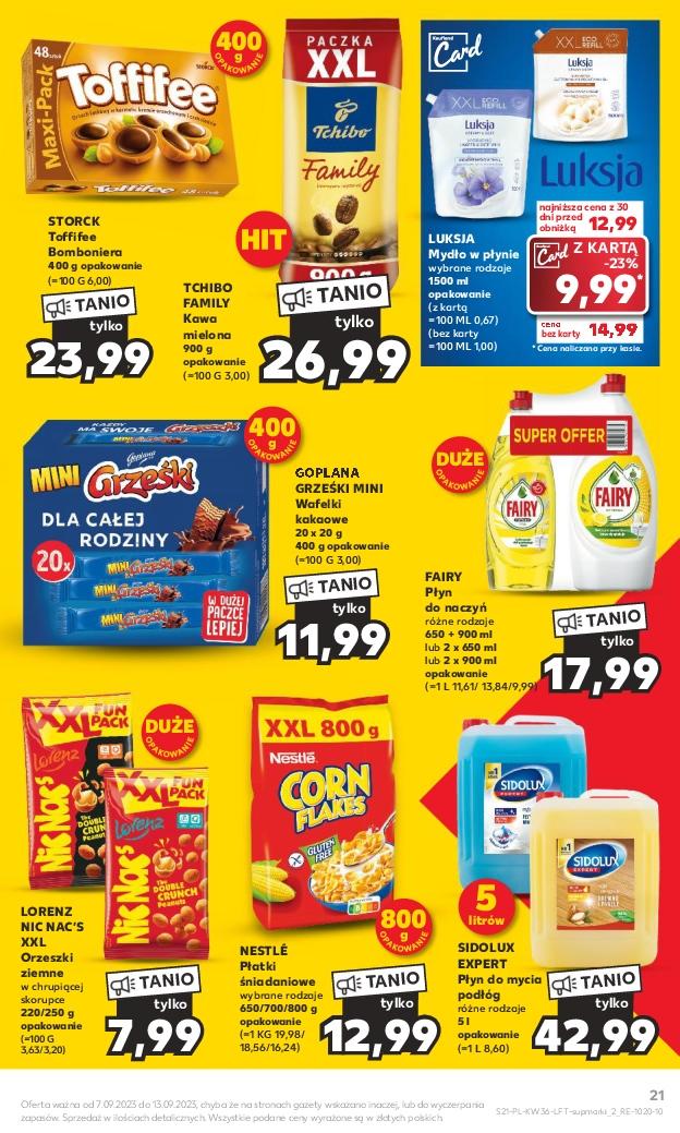 Gazetka promocyjna Kaufland str. 21