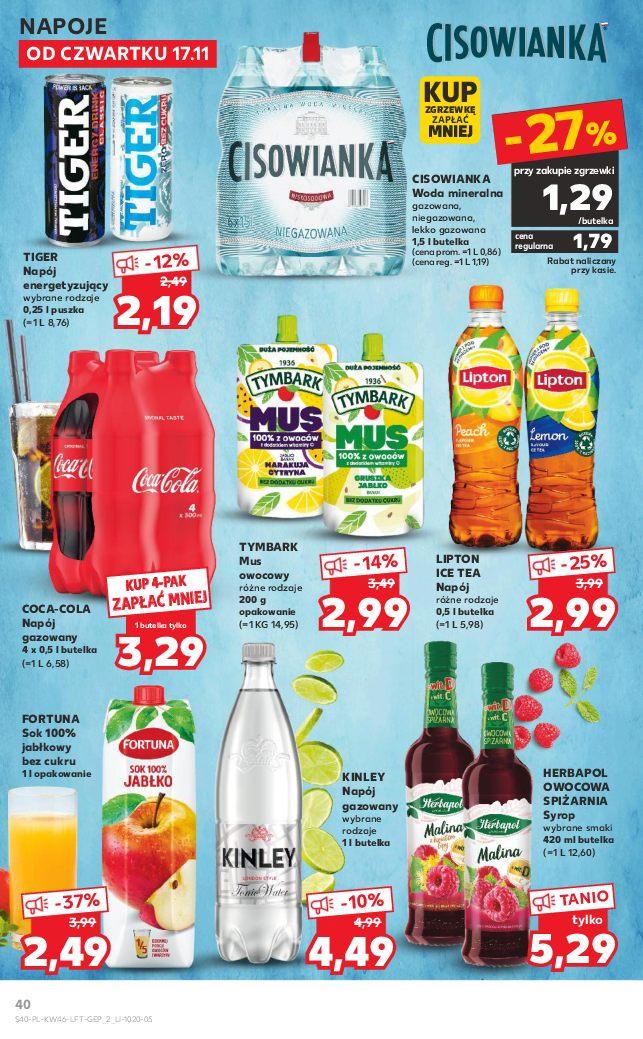 Gazetka promocyjna Kaufland str. 40