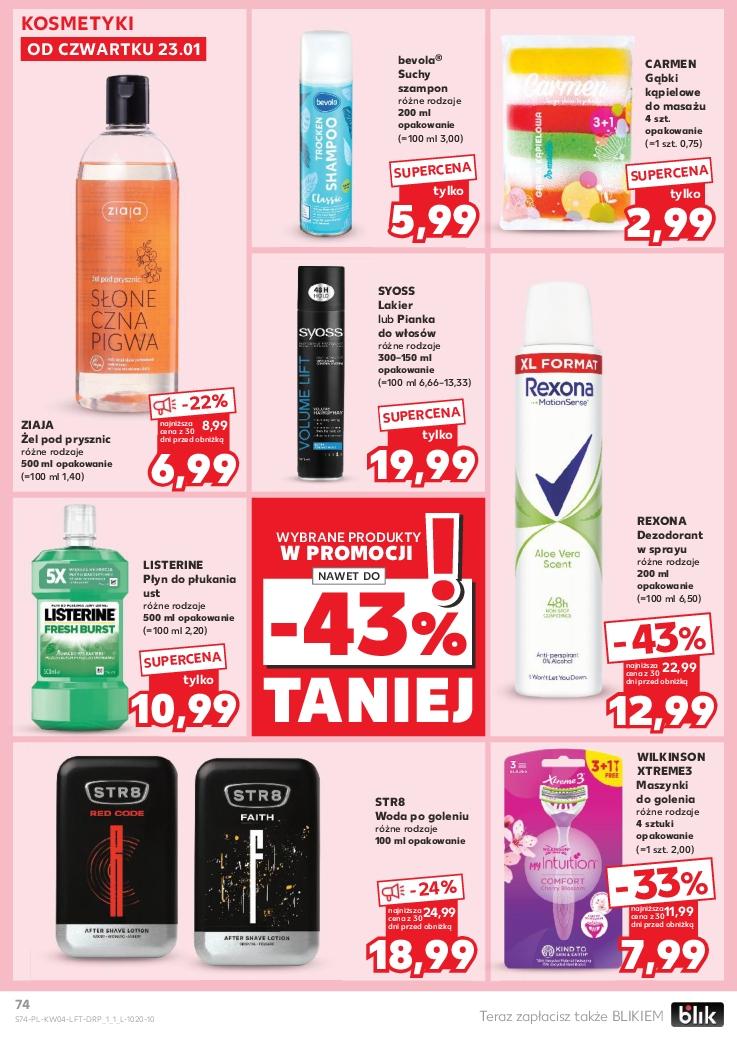 Gazetka promocyjna Kaufland str. 74