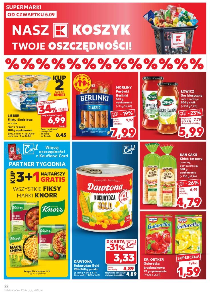 Gazetka promocyjna Kaufland str. 22