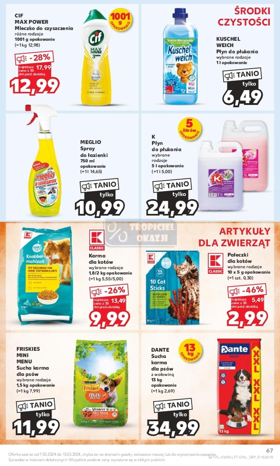 Gazetka promocyjna Kaufland str. 67