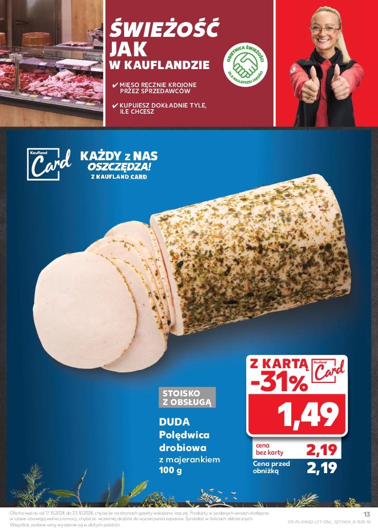 Gazetka promocyjna Kaufland str. 13